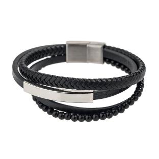 Bracelet Noir Homme Geographical Norway 315110