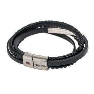Bracelet Noir Homme Geographical Norway 315110