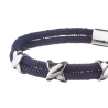 Bracelet Noir Geographical Norway Corde 3 Motifs