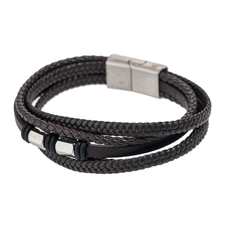 Bracelet Noir Geographical Norway 315119
