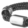 Bracelet Noir Geographical Norway Tresses Motif