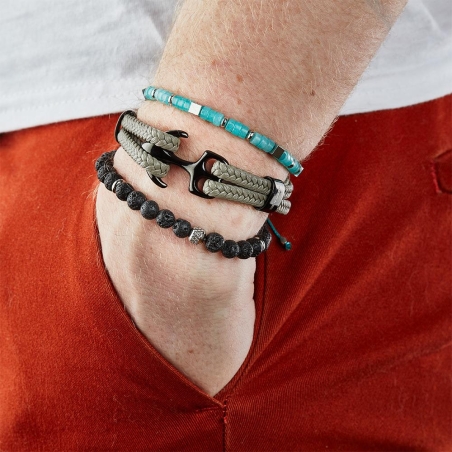 Bracelet Gris Homme Geographical Norway 315024