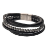 Bracelet Noir Geographical Norway 315101
