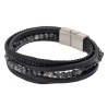 Bracelet Noir Geographical Norway 315101