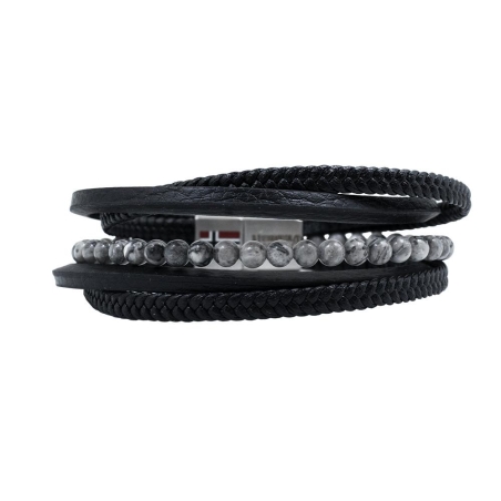 Bracelet Noir Geographical Norway 315124
