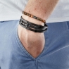 Bracelet Marrons/Acier Homme Geographical Norway 315077