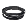 Bracelet Noir Homme Geographical Norway Bracelet Noir SG-315108