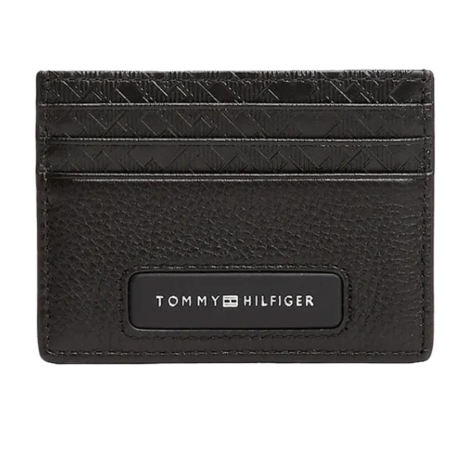 Portefeuille Noir Homme Tommy Hilfiger Holde