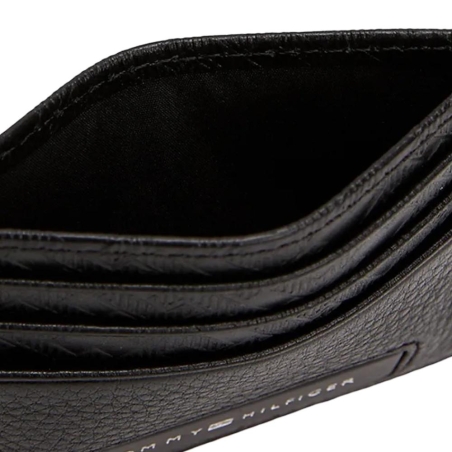 Portefeuille Noir Homme Tommy Hilfiger Holde