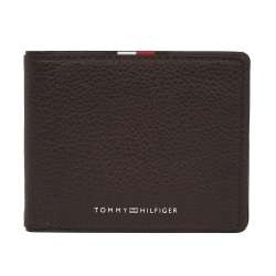 Portefeuille Marron Homme Tommy Hilfiger Corp Flap & Co