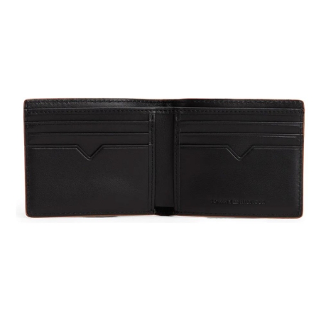 Portefeuille Noir Homme Tommy Hilfiger Th Edge Mini