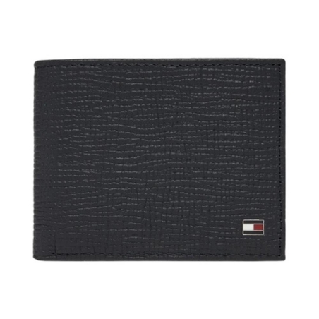 Portefeuille Marine Homme Tommy Hilfiger Th Flag Mini Cc Wall