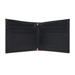 Portefeuille Marine Homme Tommy Hilfiger Th Flag Mini Cc Wall