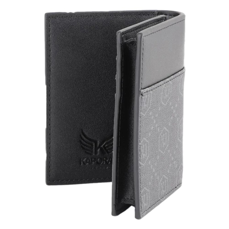 Portefeuille Noir Homme Kaporal Kp Pouce
