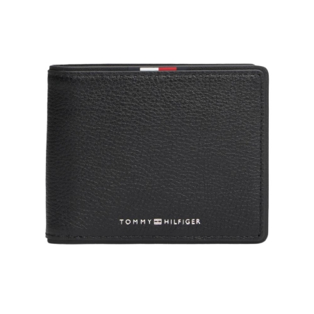 Portefeuille Noir Homme Tommy Hilfiger AM0AM13739
