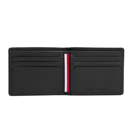 Portefeuille Noir Homme Tommy Hilfiger AM0AM13739