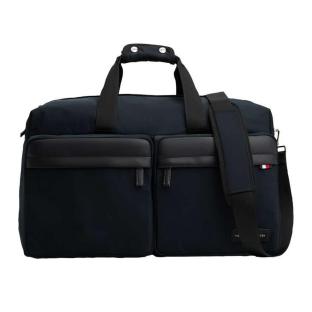 Sac de Voyage Noir Homme Tommy Hilfiger Nylon Duffle