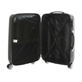 Valise cabine Noir Geographical Norway 20 pouces Solomun
