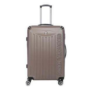 Valise cabine Taupe Geographical Norway Softless 20 pouces