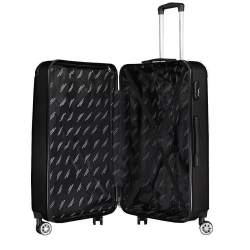 Valise cabine Noire Geographical Norway Softless 20 pouces