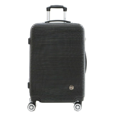 Valise Noir Geographical Norway 24 pouces Solomun