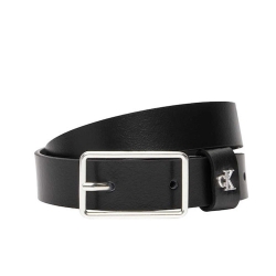 Ceinture Noire Homme Calvin Klein Jeans Buckle