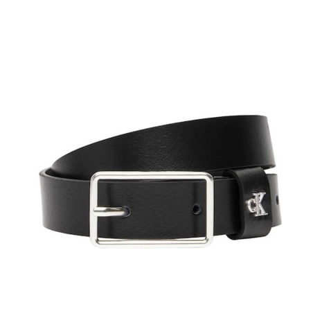 Ceinture Noire Homme Calvin Klein Jeans Buckle