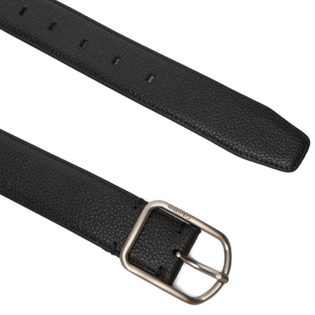 Ceinture Noire Homme Calvin Klein Jeans Round