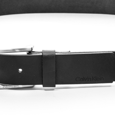 Ceinture Noire Homme Calvin Klein Jeans WarmthBAX