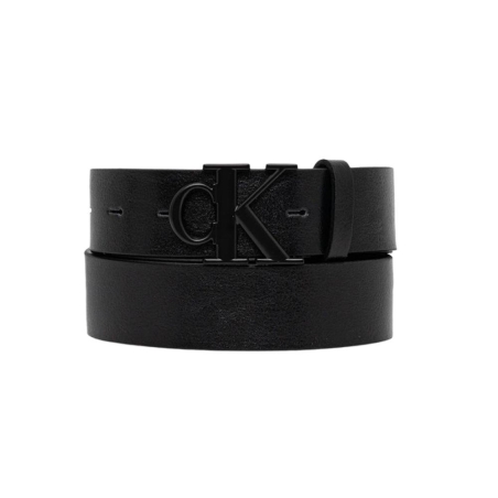 Ceinture Noir Homme Calvin Klein Jeans Ck Buckle Tumbled 35