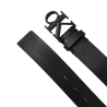 Ceinture Noir Homme Calvin Klein Jeans Ck Buckle Tumbled 35