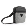 Sacoche Gris/Noir Homme Kaporal NELIO