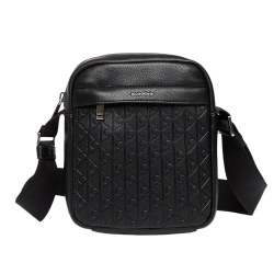 Sacoche Noir Homme Calvin Klein Jeans Emblem Aop Emboss