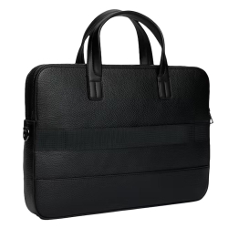 Sacoche d'ordinateur Noir Homme Tommy Hilfiger Central