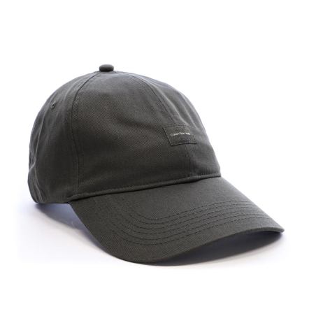Casquette Grise Homme Calvin Klein Jeans 6 Panel Monologo