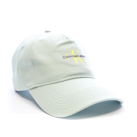 Casquette Vert d'Eau Homme Calvin Klein Jeans Monologo Printed