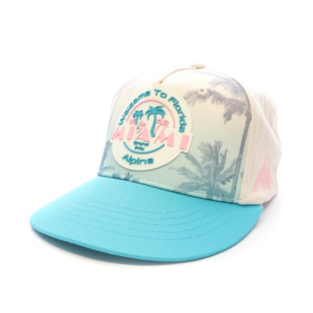 Casquette Beige/Bleu Homme Kappa Miami