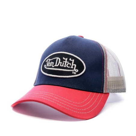 Casquette Marine/Blanc/Rouge Homme Von Dutch TRUCK