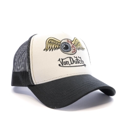 Casquette Blanche/Noire Homme Von Dutch Art