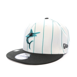 Casquette Blanche/Bleu/Noir Homme New Era Miamar