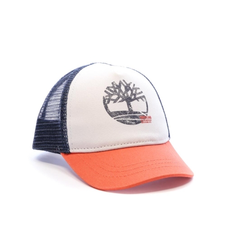 Casquette Blanc/Marine/Rose Homme Timberland T60156