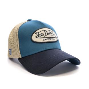Casquette Beige/Bleu Homme Von Dutch Terry