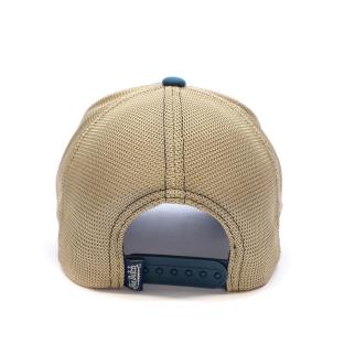 Casquette Beige/Bleu Homme Von Dutch Terry