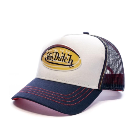 Casquette Blanc/Marine Homme Von Dutch Adec