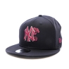 Casquette Noire/Rouge Homme New Era Seasonal Flower