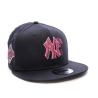 Casquette Noire/Rouge Homme New Era Seasonal Flower