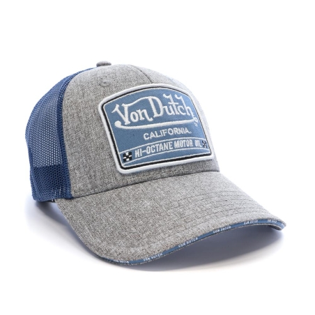 Casquette Grise/Bleu Homme Von Dutch Terry