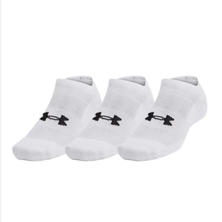 X3 Paires de Chaussettes Blanc Mixte Under Armour Unisex