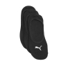 x3 Paires de Chaussettes Noires Mixte Puma Footie