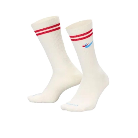 Chaussettes Ecru/Rouge Homme Nike Sail Univer